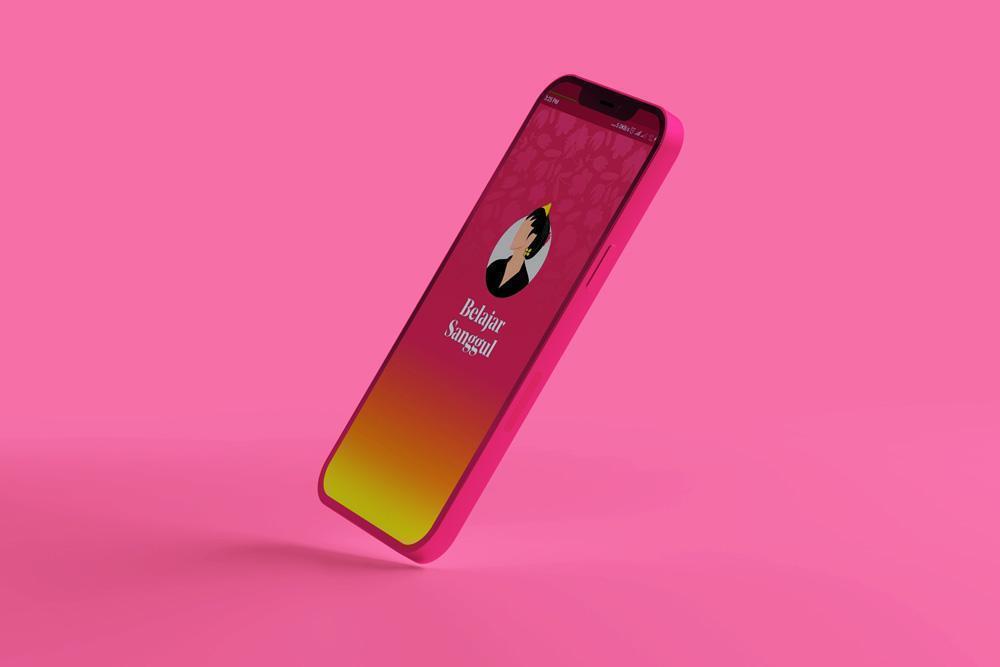 Splash screen of  Belajar Sanggul Application