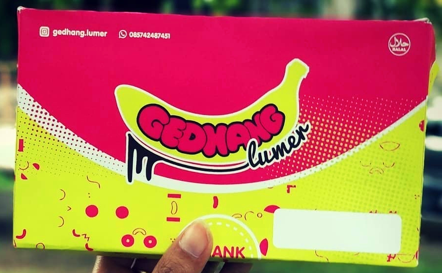 Packaging Mockup for Gedhang Lumer