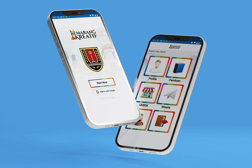 Semarang Kreatif: An application that makes it helps micro-business (UMKM) to deal with online administration.